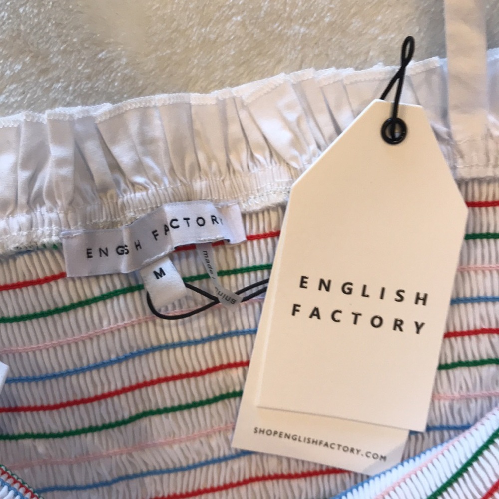 Smoked poplin dress by English Factory. - Picture 13 of 16